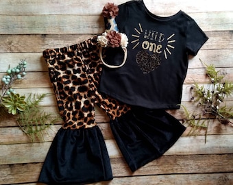 Wild One Birthday Outfit, Animal Print Birthday Outfit, Two Wild birthday Outfit, Toddler Girl Birthday Outfit, Wild and Three, 1st Birthday