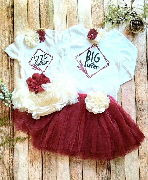 Etsy big sister little sister outfits Clearance