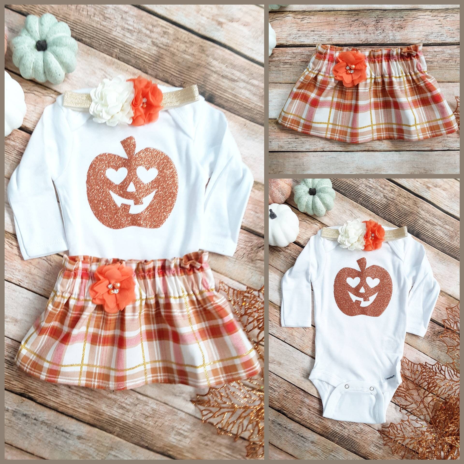 Baby Girl Halloween Outfit Toddler Girl Halloween Outfit Etsy