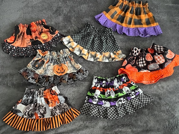 Halloween toddler skirt hotsell