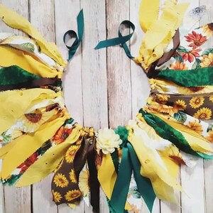 Sunflower Child Boho Baby Outfit