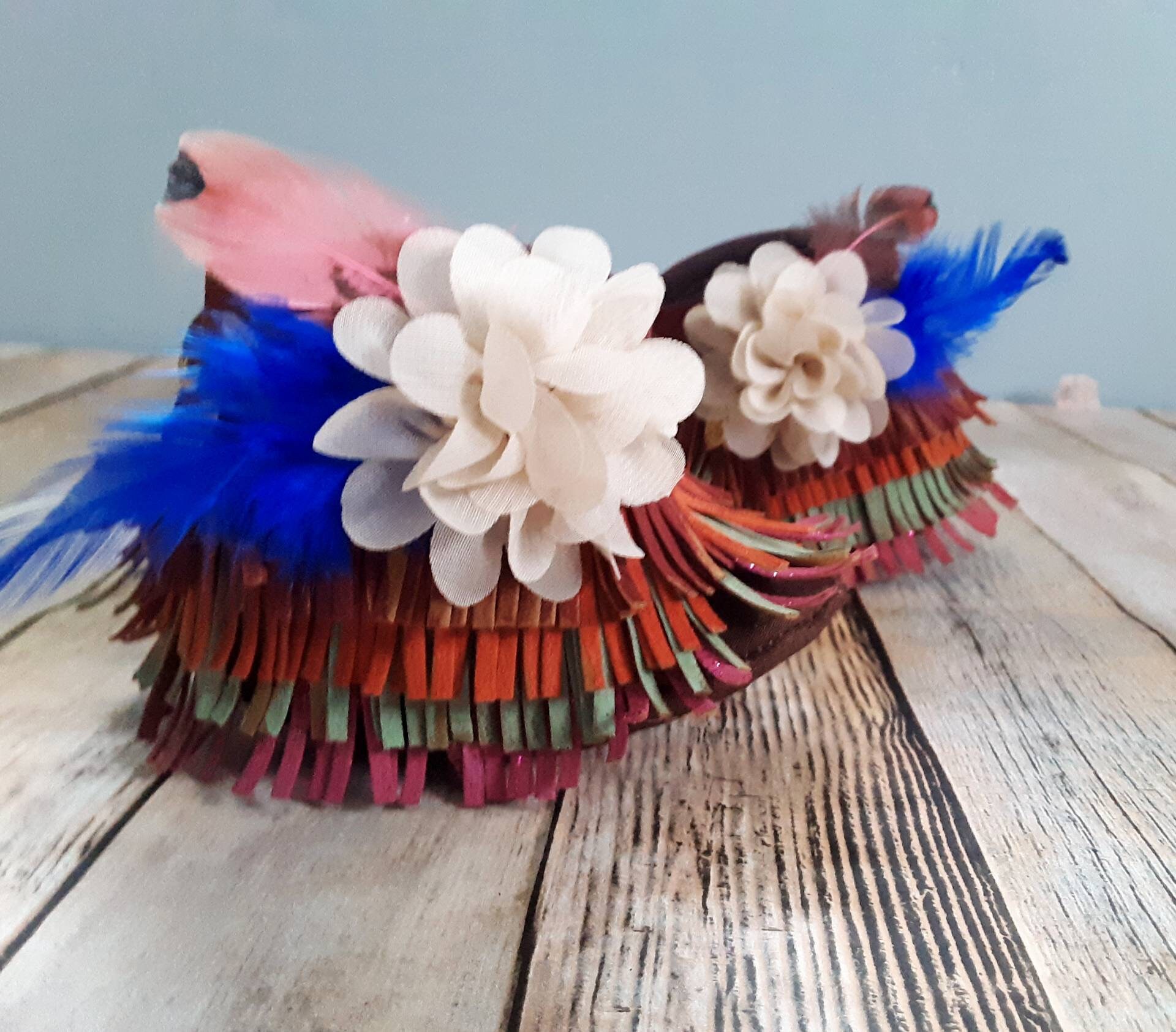 Baby Fringe Boots Baby Fringe Booties Shabby Chic Fringe Etsy