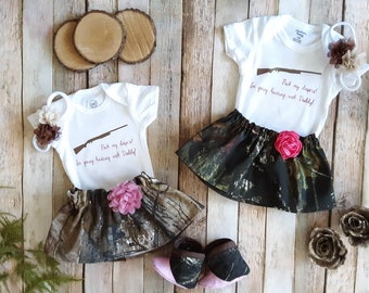 Baby girl hunting clothes discount
