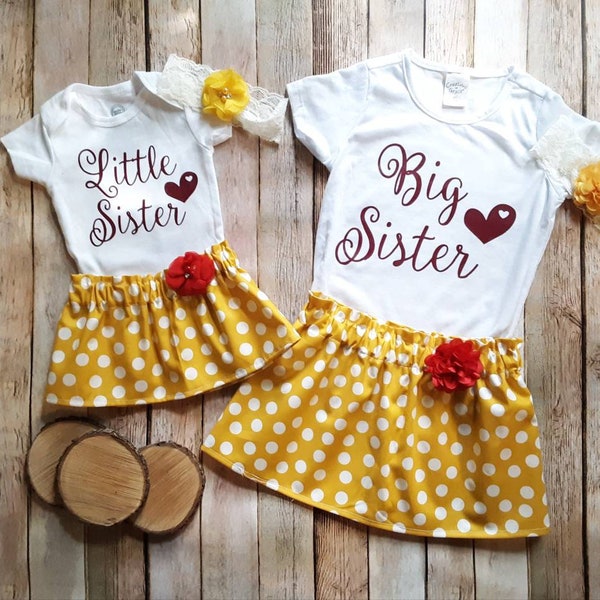 Big Sister and Little Sister Matching Dresses Etsy — free download