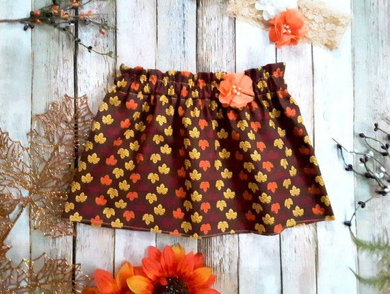 Gold skirt for toddler top