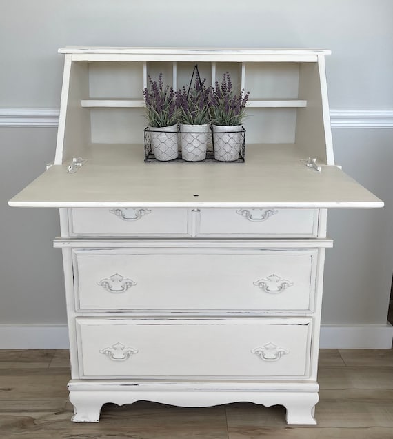 Shabby chic secretary desk deals