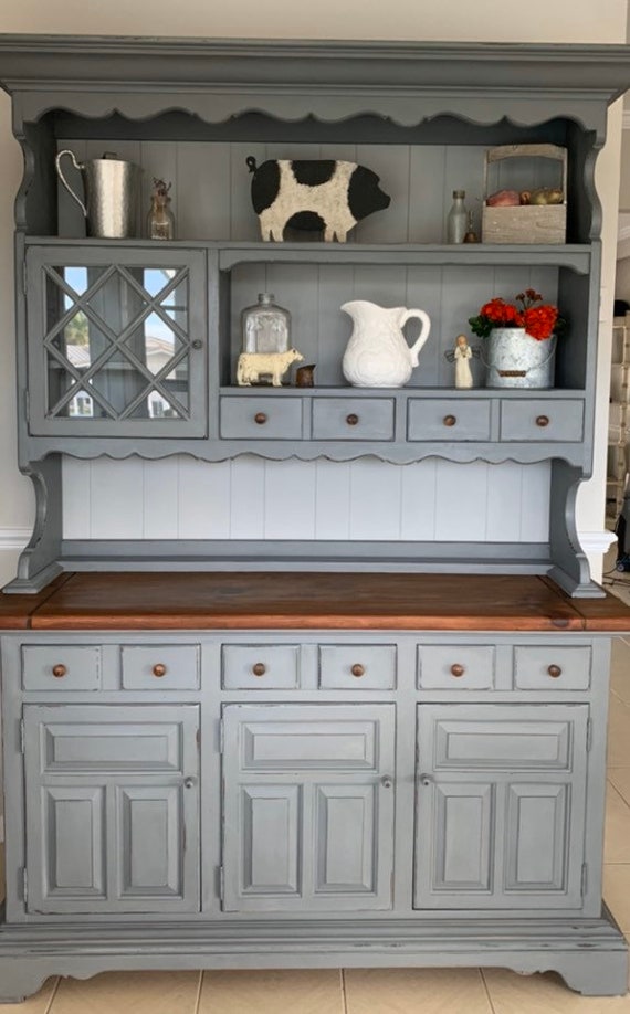 Kitchen china cabinet hutch deals