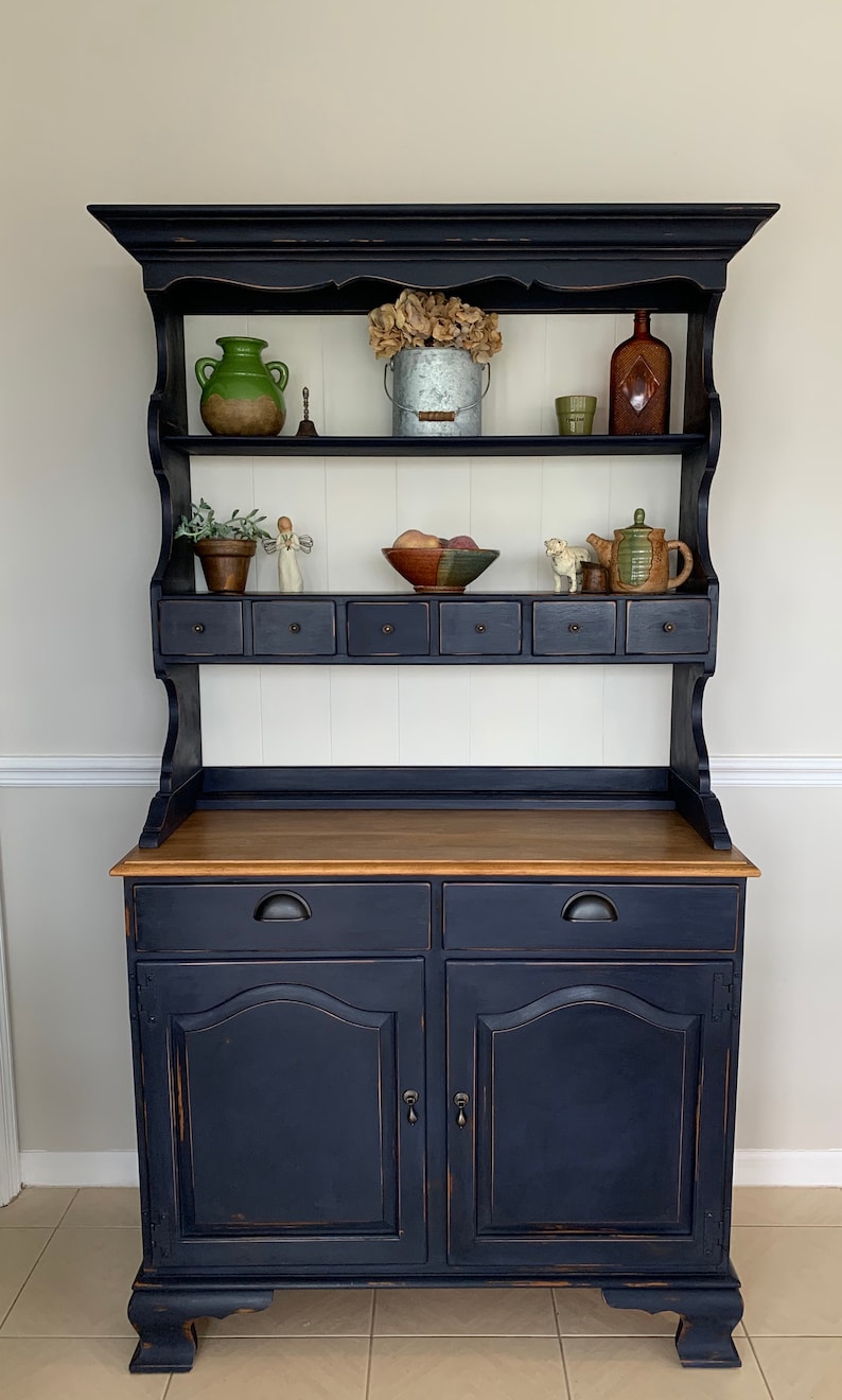 Farmhouse/country/cottage/rustic Kitchen Hutch/kitchen Etsy