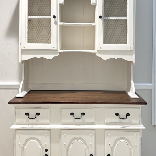 Farmhouse Cupboard/hutch Etsy