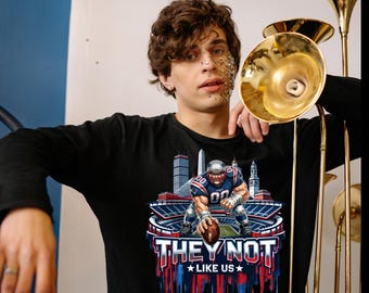 They Not Like Us Football Sweatshirt – Unisex Game Day Crewneck