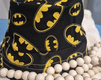 Kids' Cotton Bucket Hat: Batman, Star Wars, Minnie Mouse