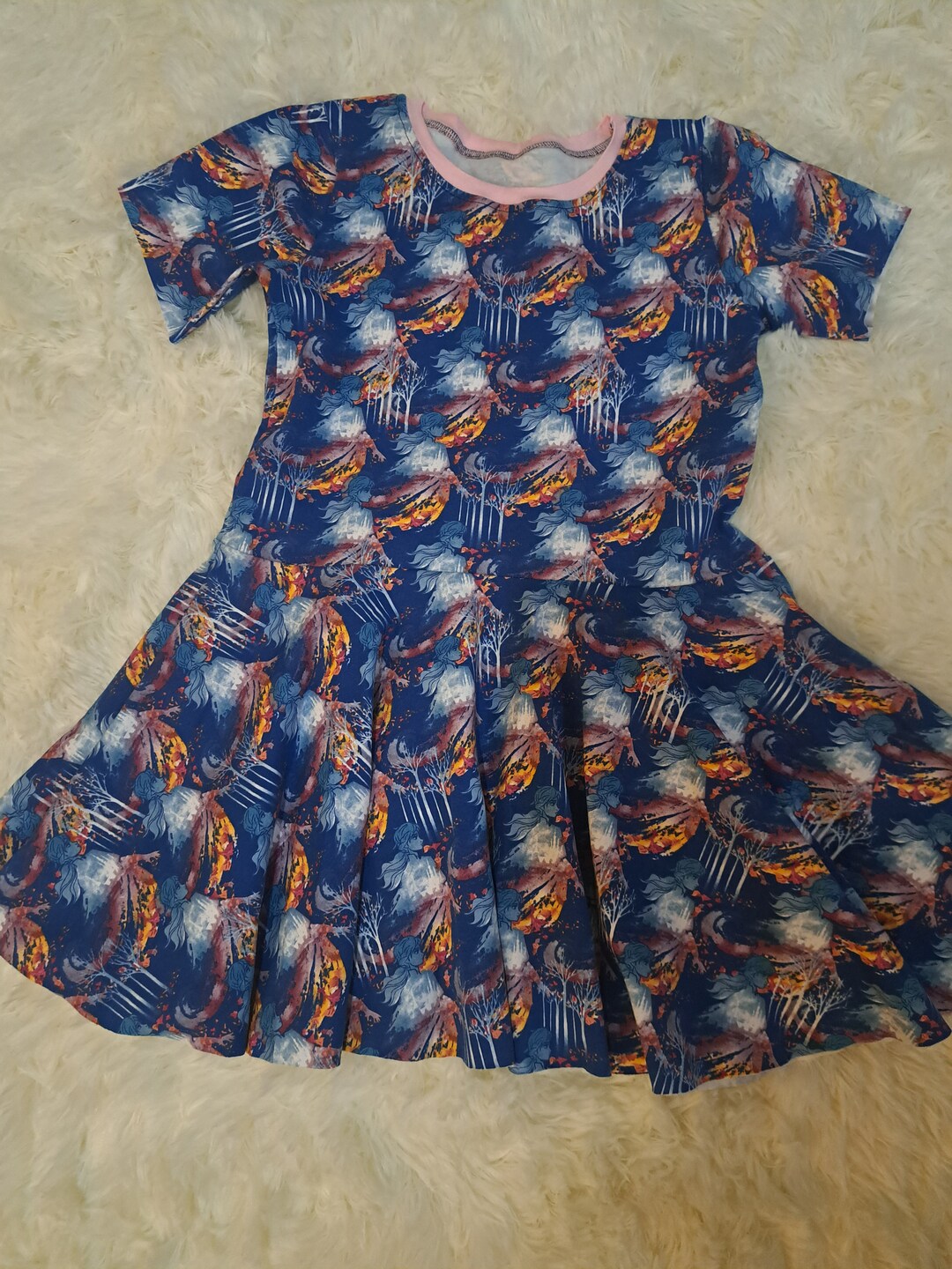 Daisy Knit Twirl Dress