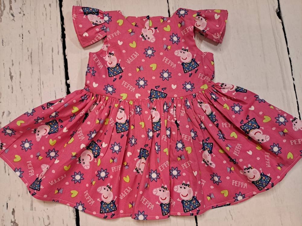 Peppa Pig Dress - Etsy