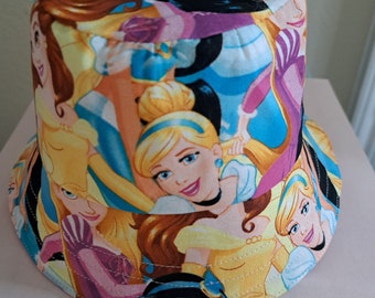 Handmade Princess Bucket Hat: Girls Party Costume