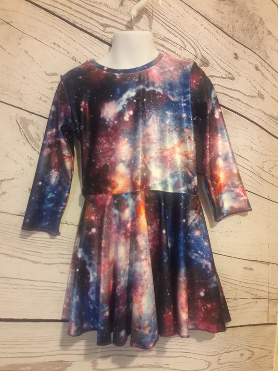 galaxy dress girl