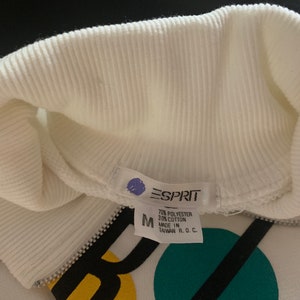 1970-talets eSprit Gym Sweatshirt Löpning Idrott Träning Strandfitness Aerobics Fotboll Uppvärmning Träning Dans Maraton Sweatshirt Ny Gammal Lager