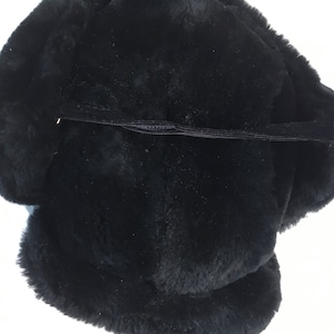 1980&#39;s FauX FuR SHeaRLiNg SHeePSKiN VeGaN TRaPPeR HuNteR WiNteR HaT FuRRy SiBeRiAn sHeRpa HaT NeW oLd StocK wiTh Tag