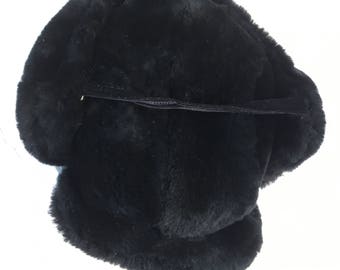 Norma Kamali for Stetson Hat Faux Fur Cossack Style Trapper 