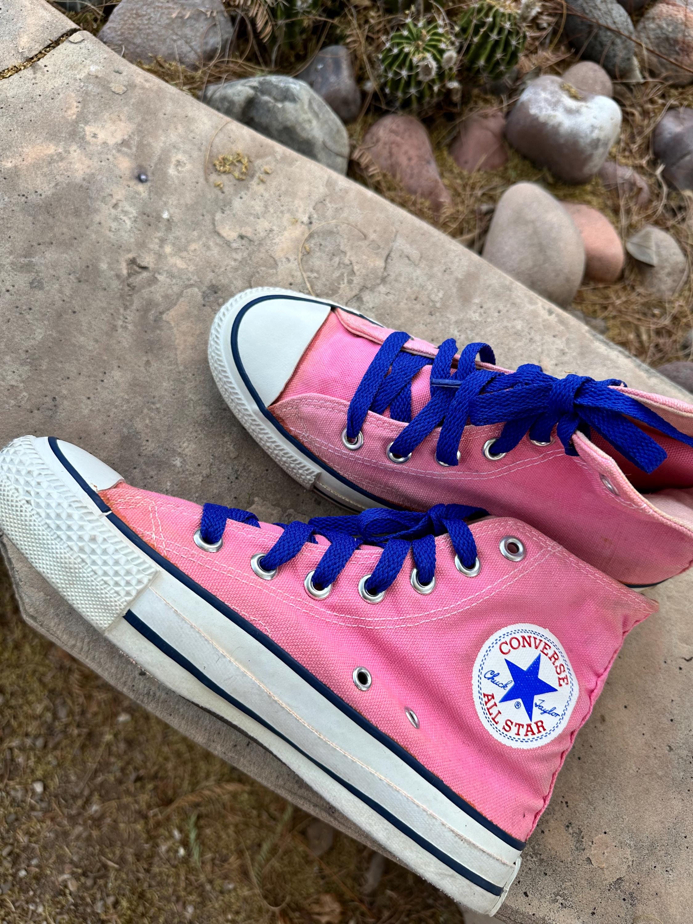 Vintage 80s Converse All Star Made in USA‎ Rare Pink Men’s 4.5 / Women’s 6.5 VTG Vintage 1980 main image 3