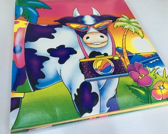LiSa FrAnK PsYcHeDeLic RaiNBoW MoD 1980's USA ViNtaGe ReTiReD DisConTinuEd CoWs iN PaRaDisE StAtiOnArY ScRapBooK 50 PaGEs