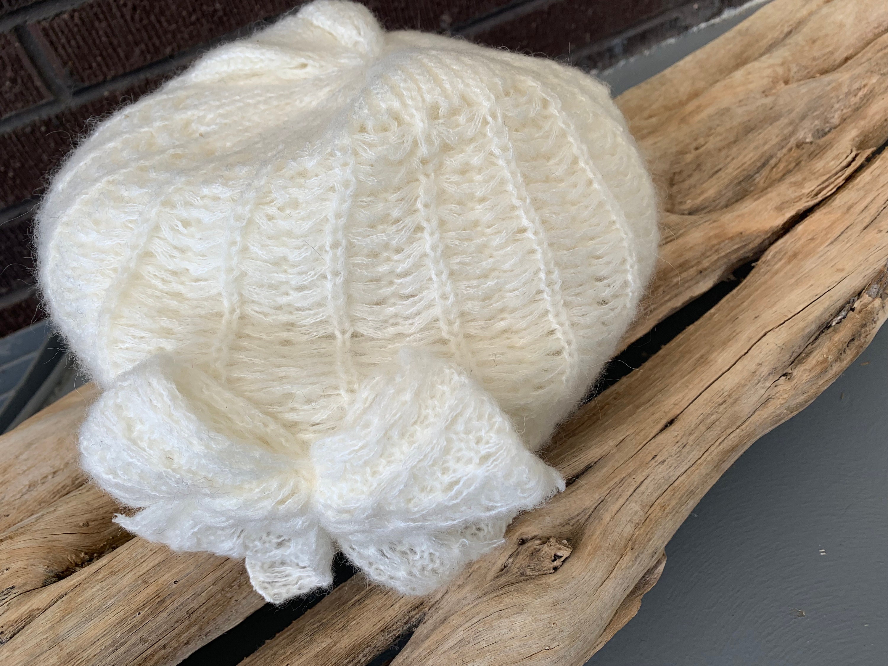 Chunky Knit Made in Italy Wool Beret Warm Hat Gift Idea Blogger Fave NEW Italian Knit Beret - Etsy main image 2