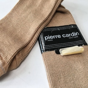 1970&#39;s PieRRe CaRdiN SocKs NeW ViNtaGe StoCk designer iconic ORLeaNs III MoD fiNe CouTuRe CoTToN SoCks