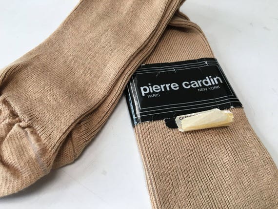 1970's PieRRe CaRdiN SocKs NeW ViNtaGe StoCk desi… - image 1