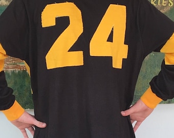 VINtAgE 1980'S IRIS FUSSBALL JERSEY RUGBY SHIRT EUROPEAN LEAGUE BUMBLEBEE TEaM JERSEY SOCCER SHIRT TEaM CLUB SPORT JERSEY