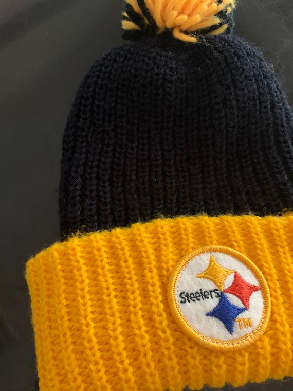 1970's Chunky Knit Nfl Pittsburgh 