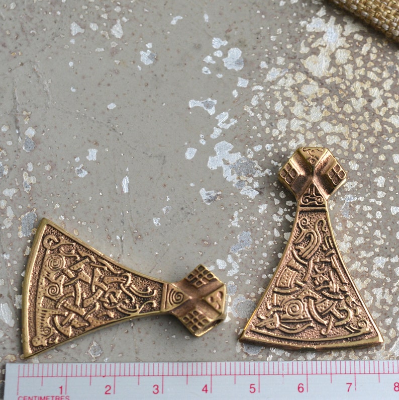Men/'s Viking Jewelry Thor/'s Hammer 1-45mm Natural Bronze Hammer Of Thor Pendant AK19-0629 Norse Pendant Mjolnir Pendant