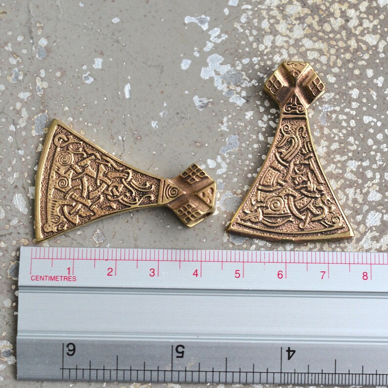 Men/'s Viking Jewelry Thor/'s Hammer 1-45mm Natural Bronze Hammer Of Thor Pendant AK19-0629 Norse Pendant Mjolnir Pendant