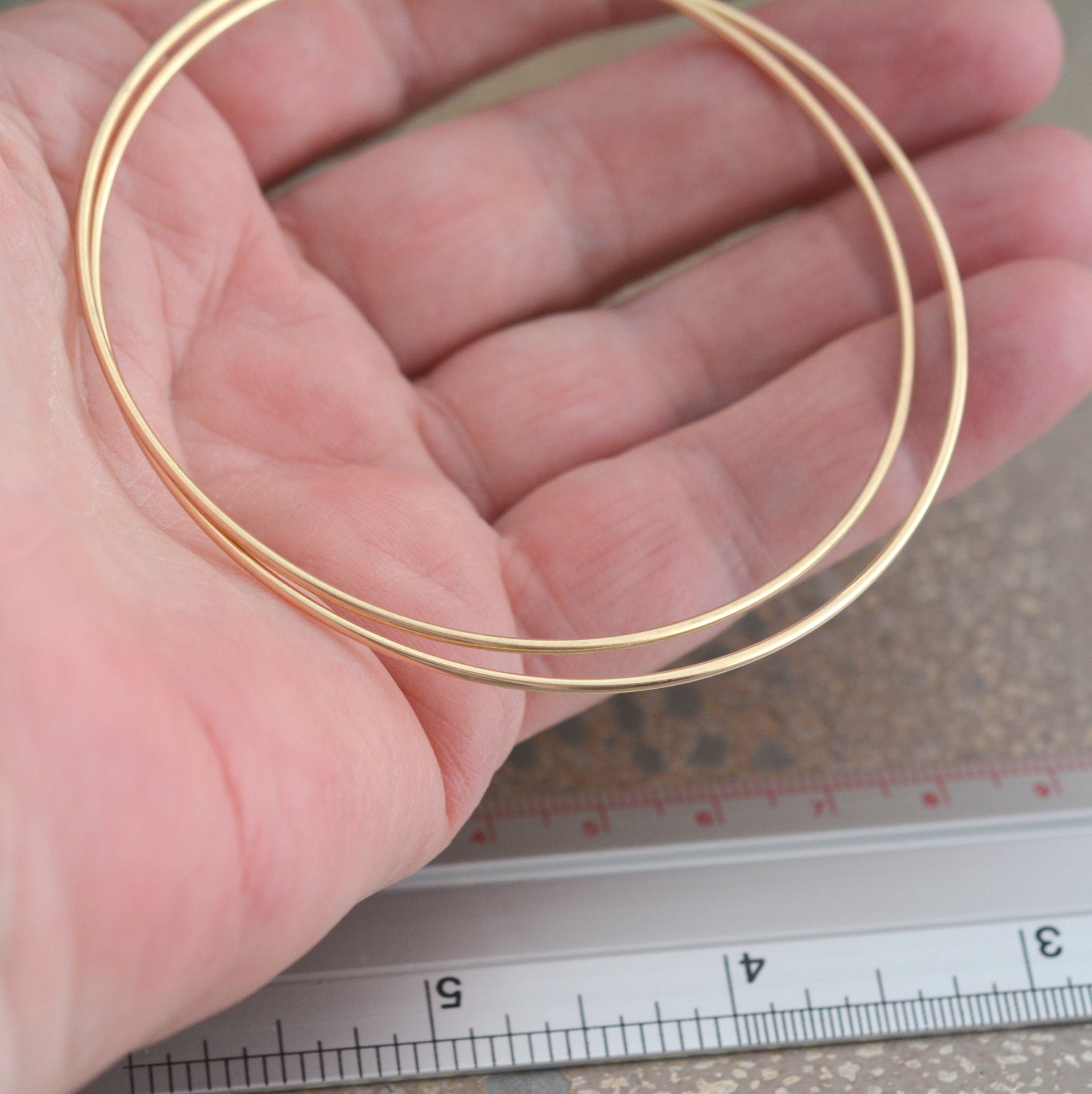 76mm Gold Hoop Earrings Extra Large Gold Hoops Big Gold Etsy