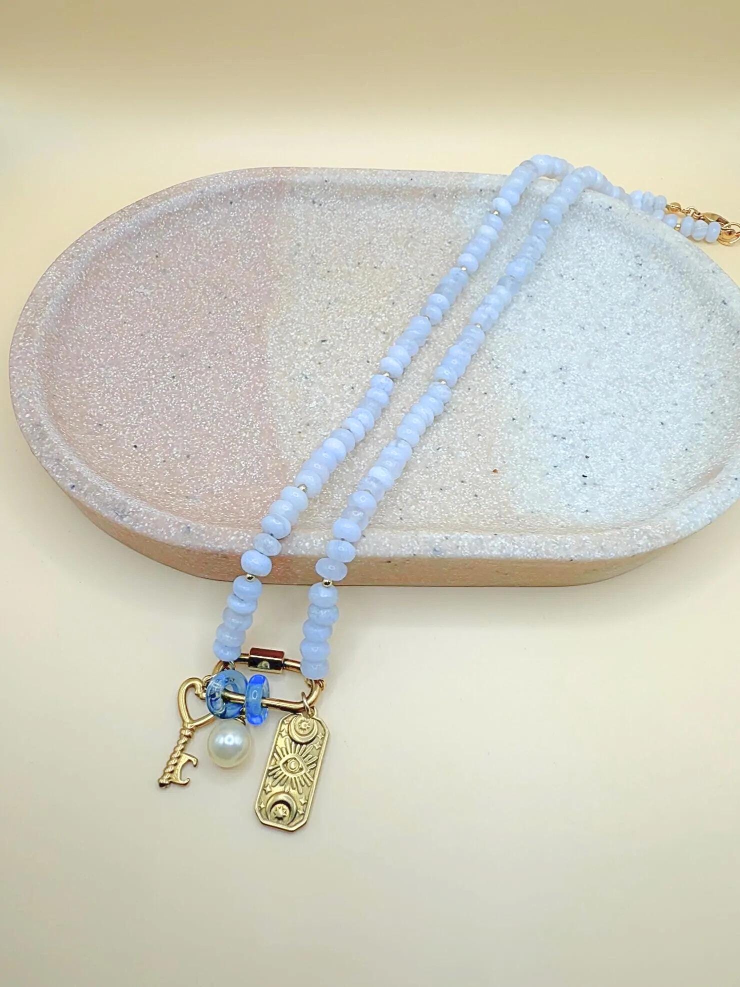 classic carabiner necklace