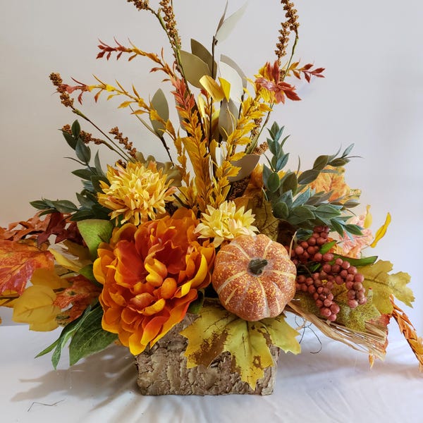 Fall Floral Centerpiece Table - Etsy