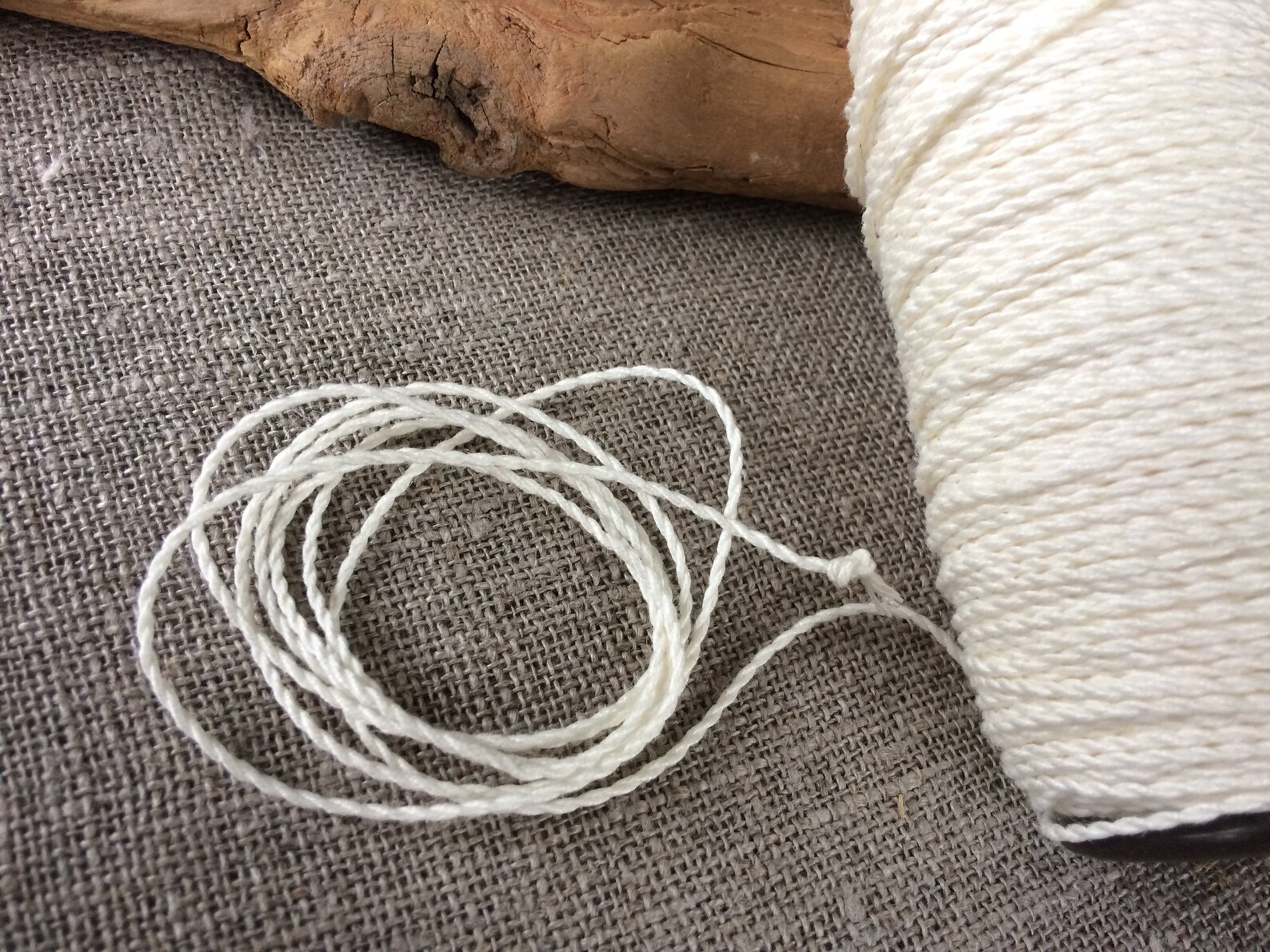 Twisted Linen String Natural Linen Flax Twisted Cord 100 - Etsy