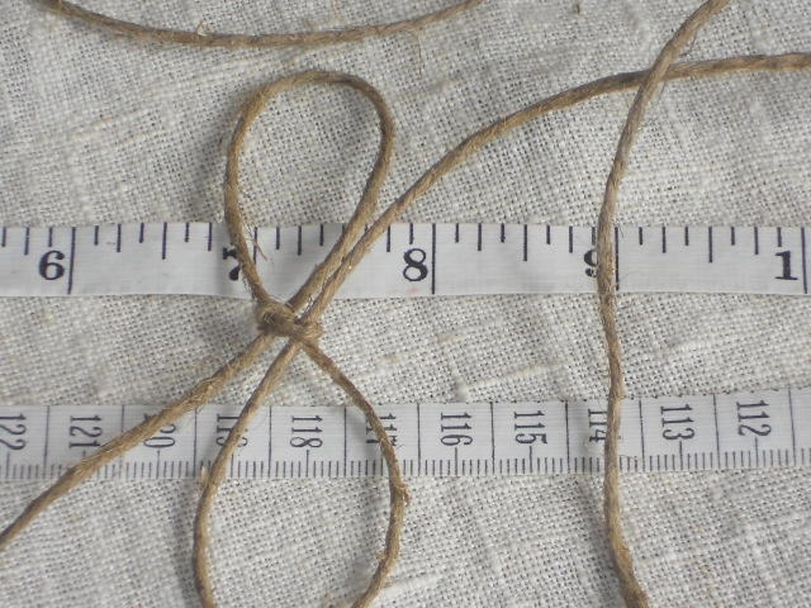 Vintage jute string gift tag cord rough rustic jute twine Etsy