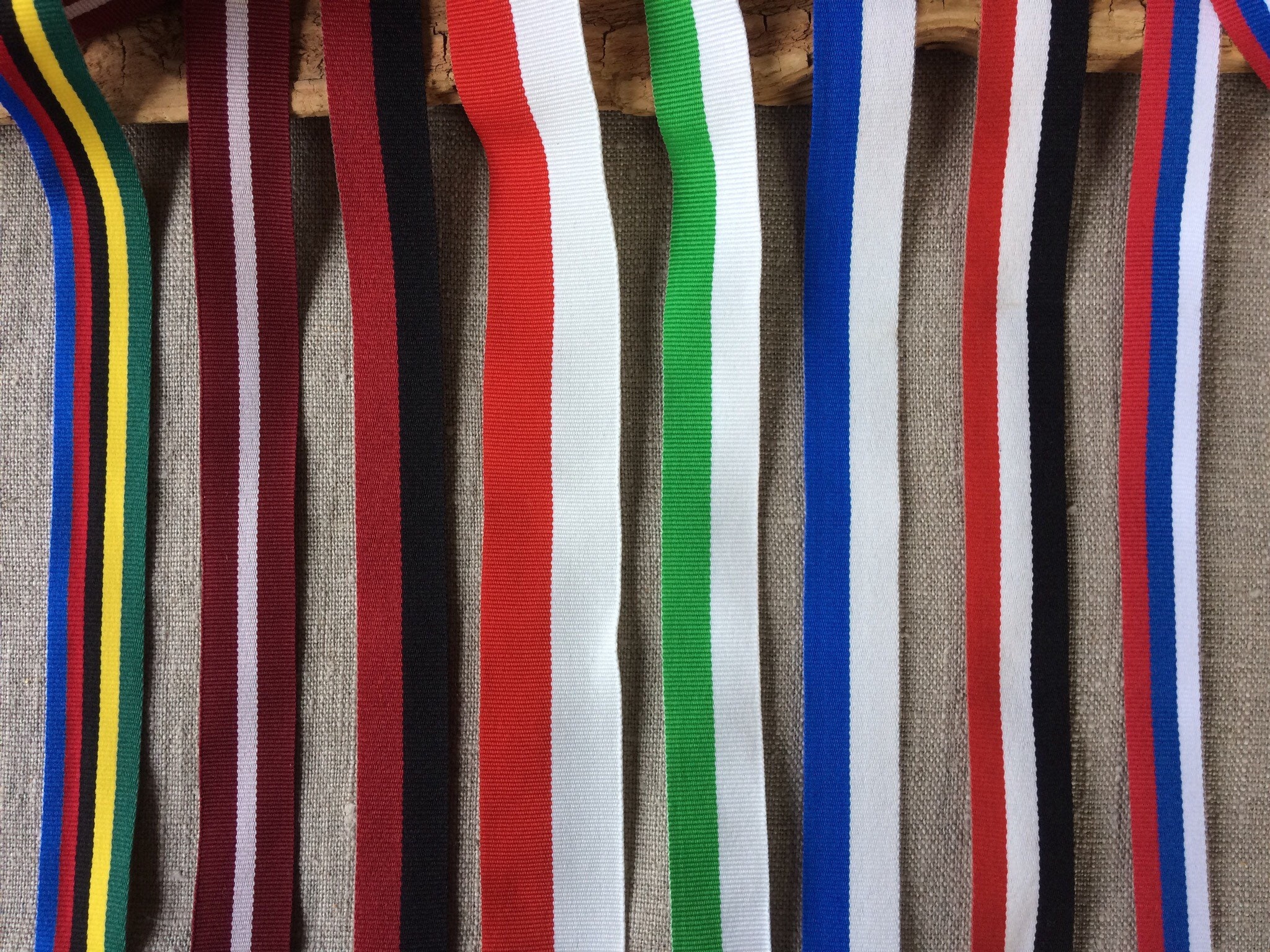 Mexikanisches Serape-Band Set – 6 Rollen (je 2,5 Cm X 4,5 M), Bunt Gestreift Für Geschenke, Kostüme & Deko