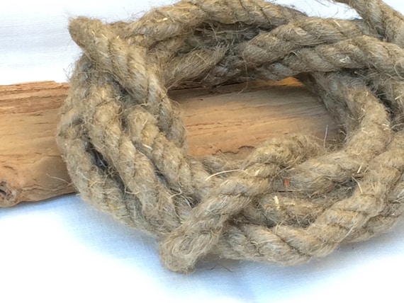Buy Vintage Hemp Rope, Rough Rustic String, 10 Mm Cord, Textile Art Supply, Old  Jute Twine for Nautical Style Decor, Vintage Wedding Online in India 
