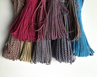 Cordón Soutache Multicolor: Trenza para Bisutería, 5 Metros