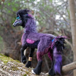 Colibri - handmade posable fantasy artdoll horse