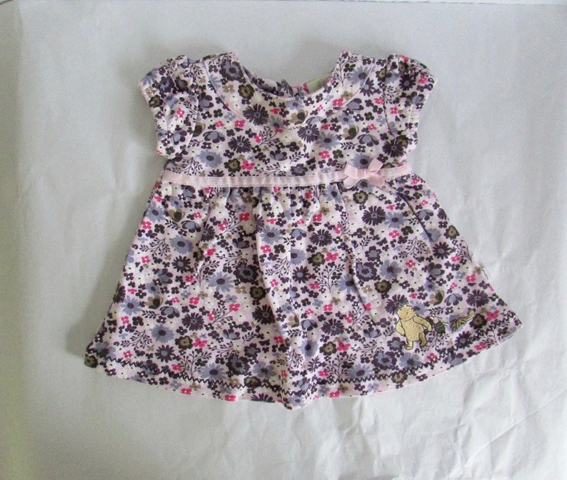 Winnie the Pooh girls 24 month gray one piece w//Piglet