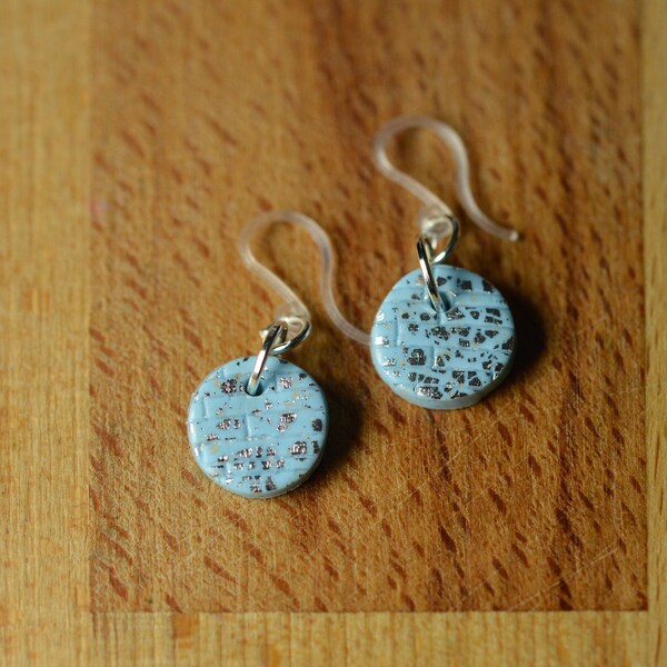 Tiny Wire Earrings Etsy