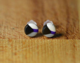 Pendientes pequeños demisexuales - Hipoalergénicos y sin níquel