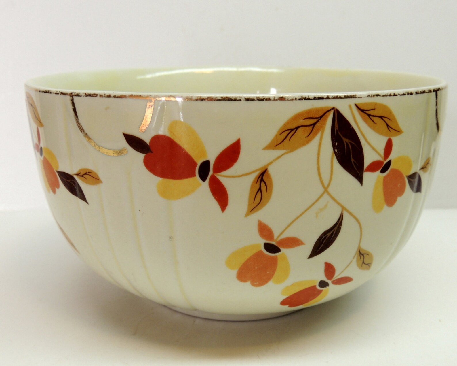 Vintage Hall's Superior Quality Kitchenware Autumn Leaf Etsy