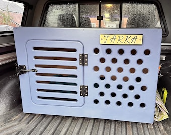 Custom-made Dog Travel Crate
