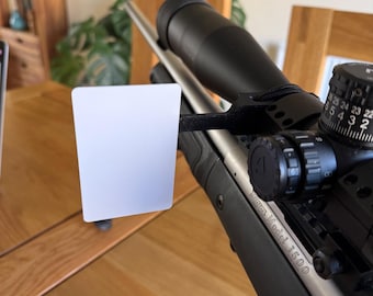 3D Printed Scope Mounted DOPE Card Holder - PRS, Hunting, Target Shooting
