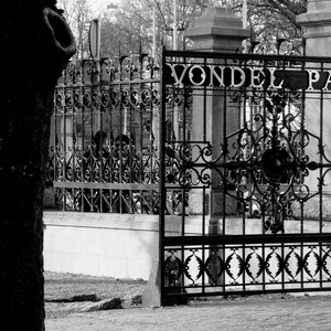 Vondel Park, Amsterdam, Netherlands. Gate: 5&quot; x 7&quot;