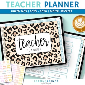 Digitale docentenplanner Leopard 2025-2026
