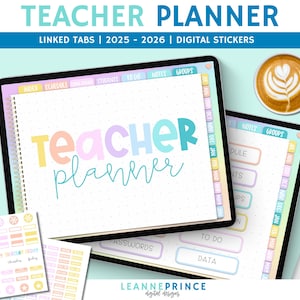 Digital Teacher Planner 2025 - 2026