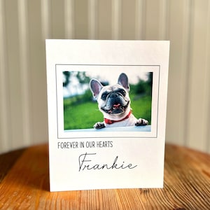 Biglietto di condoglianze personalizzato per animali domestici, biglietto di condoglianze personalizzato per animali domestici, biglietto di perdita di animali domestici, biglietto di condoglianze per animali domestici, biglietto di condoglianze per animali domestici